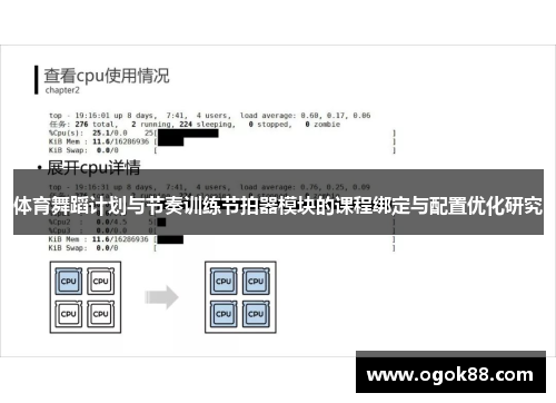 体育舞蹈计划与节奏训练节拍器模块的课程绑定与配置优化研究